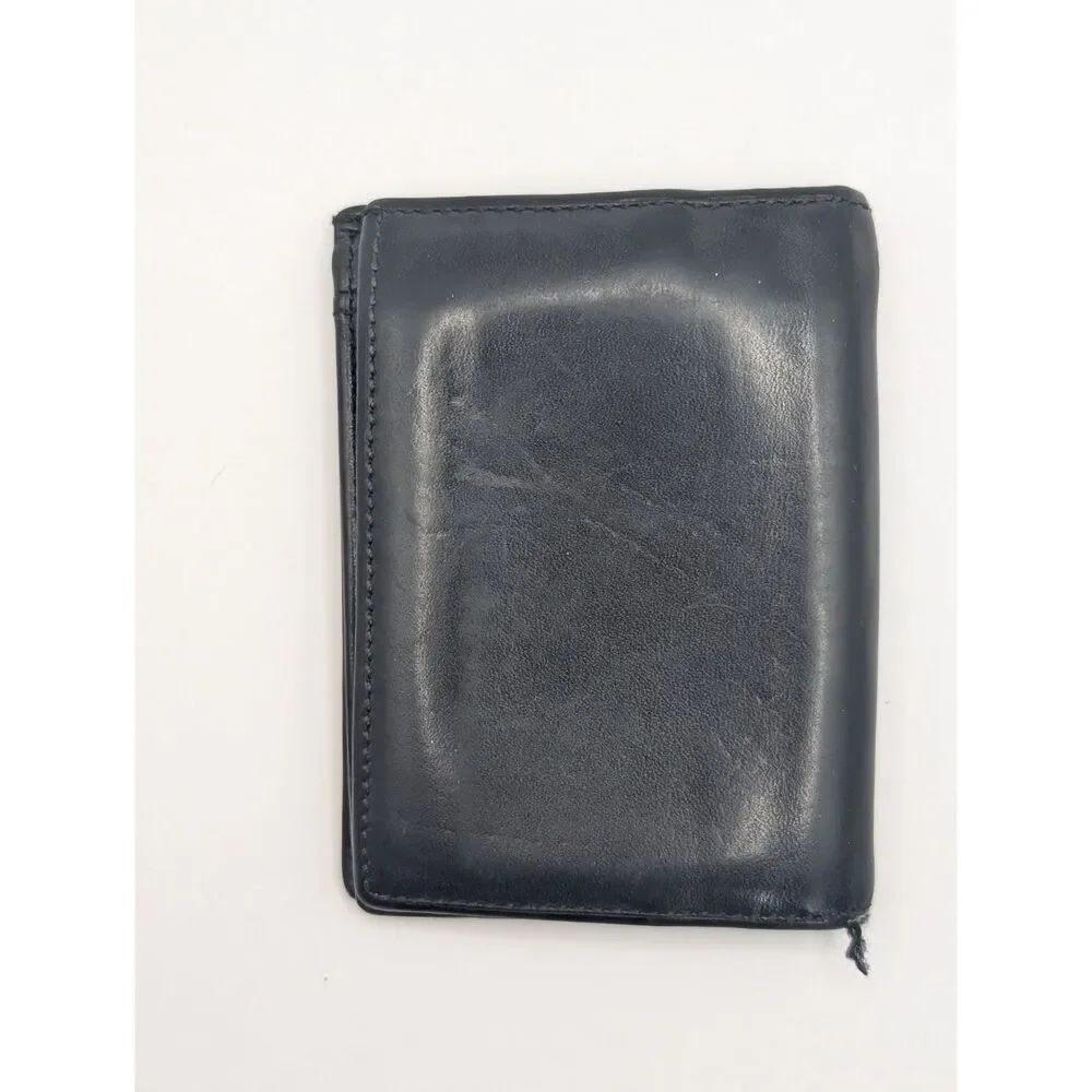 Tumi Delta L Fold Leather Wallet w/ ID Window